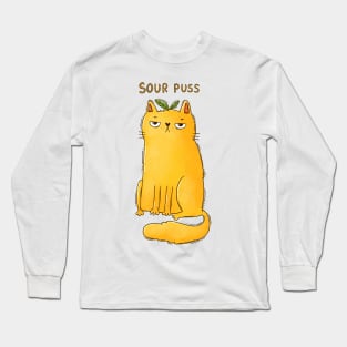 Sour Puss Long Sleeve T-Shirt